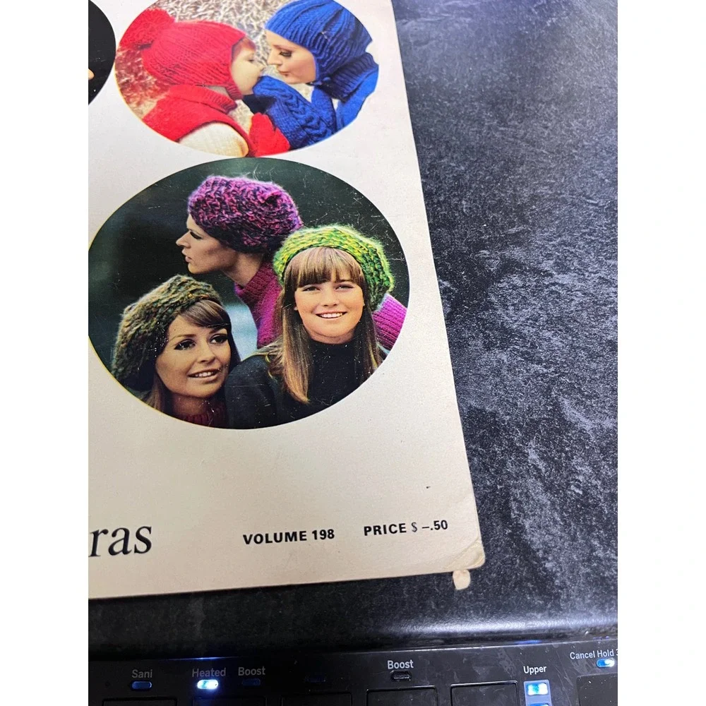 Vintage Spinnerin Pattern Booklets Little ExtrasVol 198 Fisherman AfghansVol 222